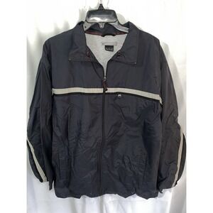 Vintage Y2K Nike Track‎ Windbreaker Jacket Embroidered Mini Swoosh Mens Large